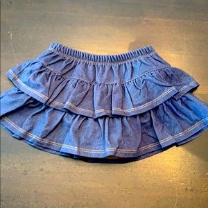 18 month soft “jean” skirt